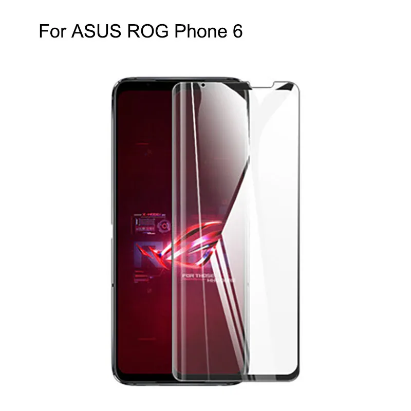 5PCS Tempered Glass For ASUS ROG Phone 6 Screen Protector Film Glass For ASUS ROG Phone6 Tough Protection Glass Cover