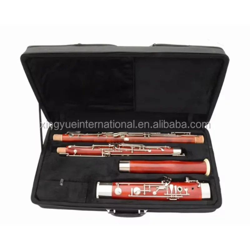 Fagot plateado con cuerpo de arce