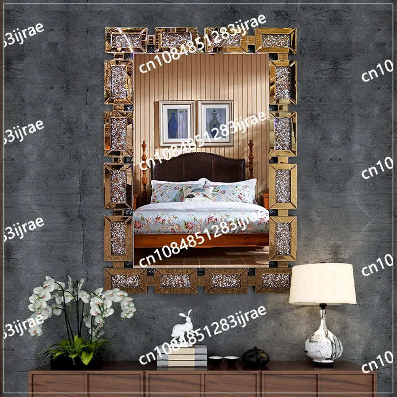 Long Large Model Wall Decorative Mirror Makeup Vintage Full-body Mirror Bathroom Shower Deco Chambre Room Decoration YX50DM