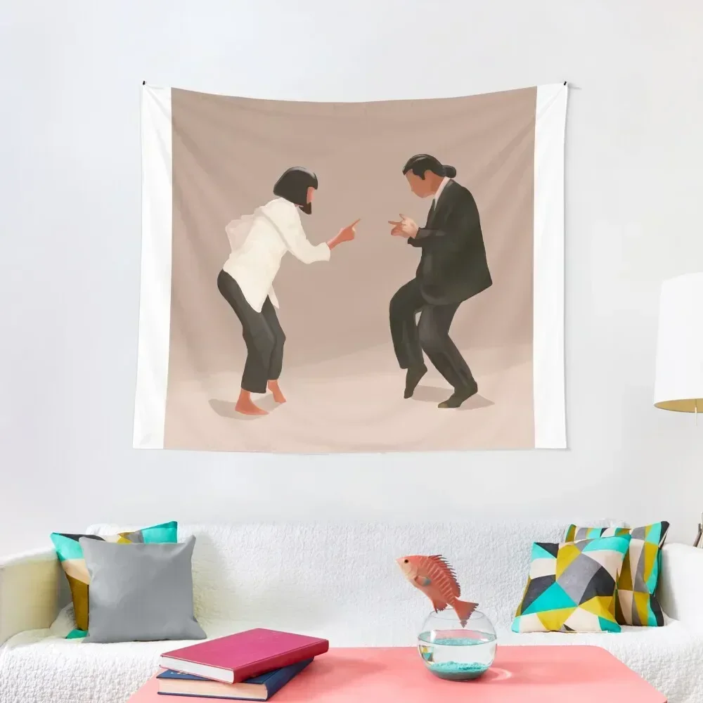 

Pulp Fiction - Twist Scene Tapestry Wall Decoration Items Decor For Bedroom Wall Hanging Wall Tapestry
