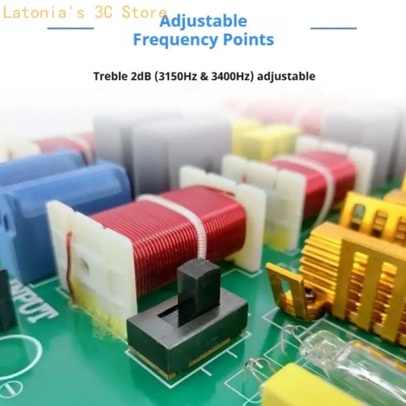 Lautsprecherteiler-Ersatzplatine, 800-W-Passivmodul mit Frequenzteilungsfunktion für Reparaturprojekte und Schrankumbau X3UB – Detail 8