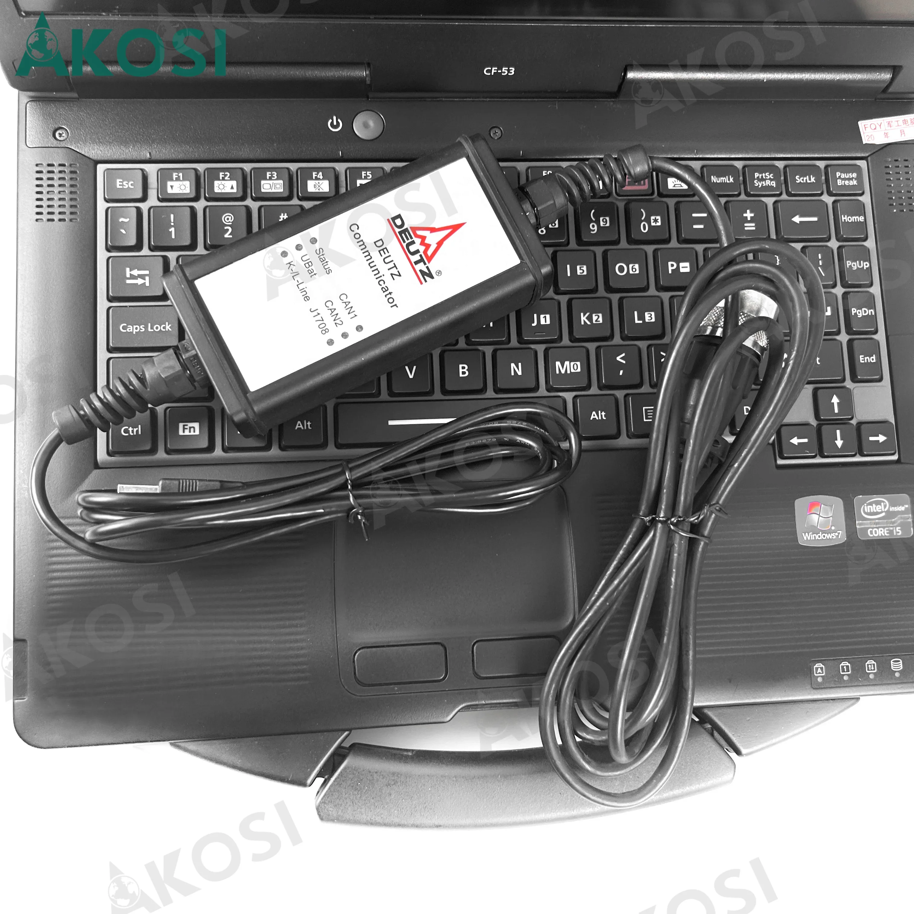 

For Deutz diagnostic scanner tool For Deutz DeCOM SerDia software Support CAN K/L-Line For Deutz DECOM controllers diagnosis kit