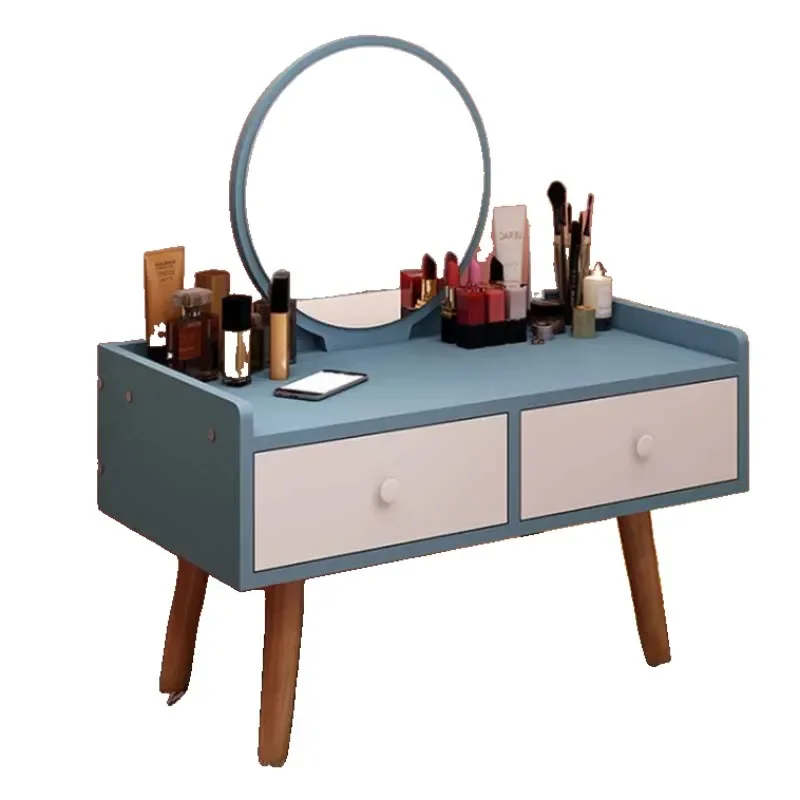 

Storage Lights Dressing Table Nordic Style Classic Lacquer Dressers Drawer Girls Luxury Penteadeira De Maquiagem Home Furniture