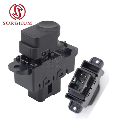 Imagen 2 del producto SORGHUM 93570-1R101 93580-1R000 para Hyundai 2011-2017 Accent Solaris interruptor de ventana de puerta delantera izquierda de coche 935701 R101 Auto