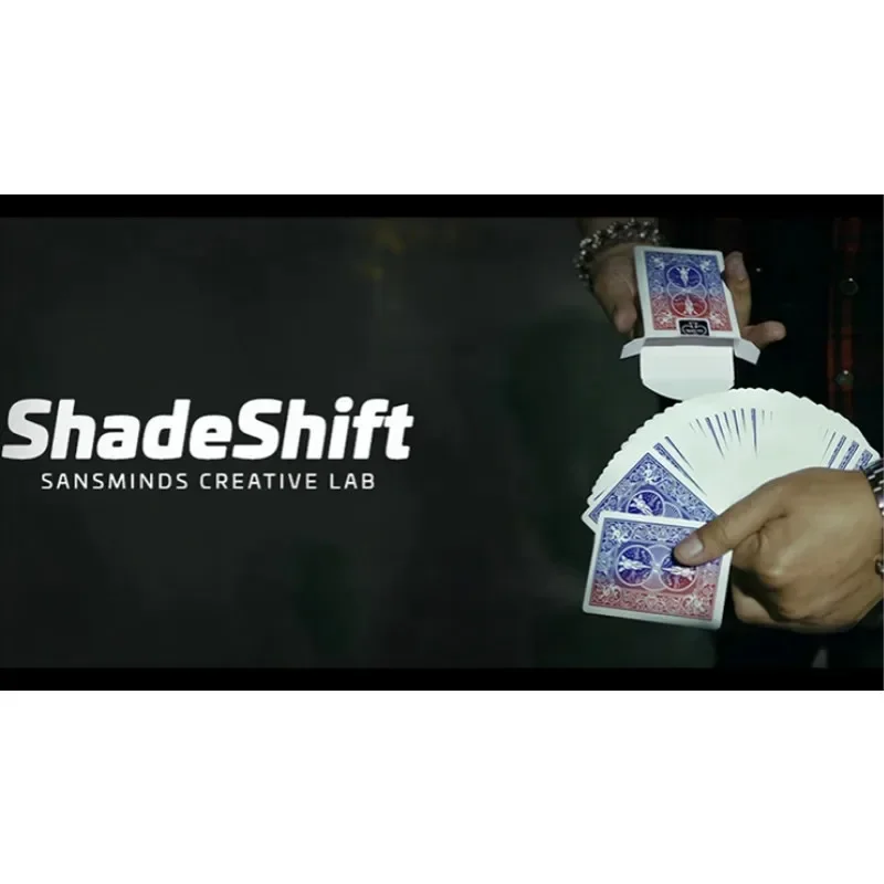 ShadeShift (Gimmick Cards) By SansMinds Creative Lab Close Up Magic Trick Poker Card Magia Illusions Street Deck Change Color