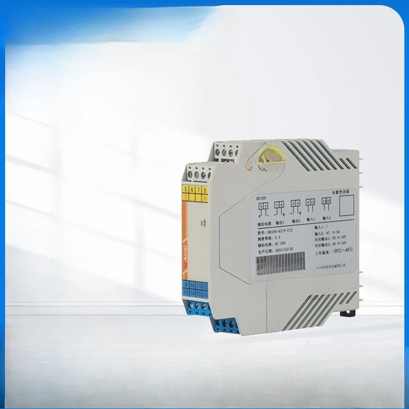 

BM100 Current Isolator, AC Signal Isolator Distribution Isolation Analog Output 4-20mA