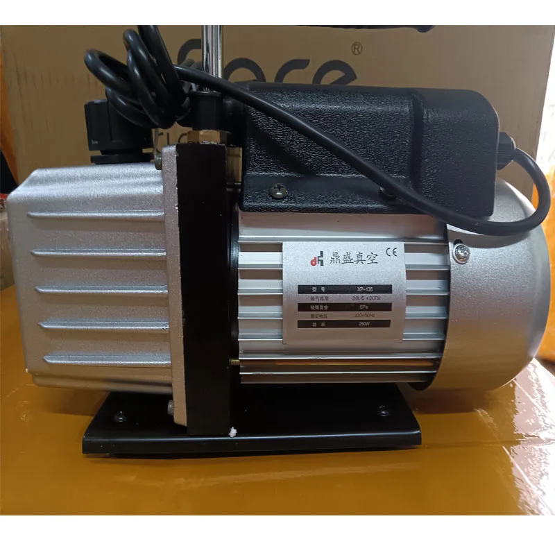 4.2 CFM Dual Stage Rotary Vane Vacuum Pump HVAC Refrigeration Air Conditioner Service Evacuation Pump Tool