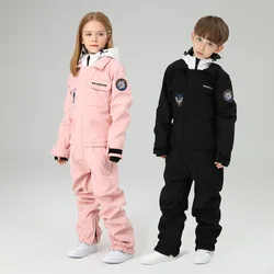 Skiing Sets Children Snowboard Suit Outdoor Girls Ski Suits Warm Windproof Boys Waterproof Winter Thermal Kids Snow Jumpsuit