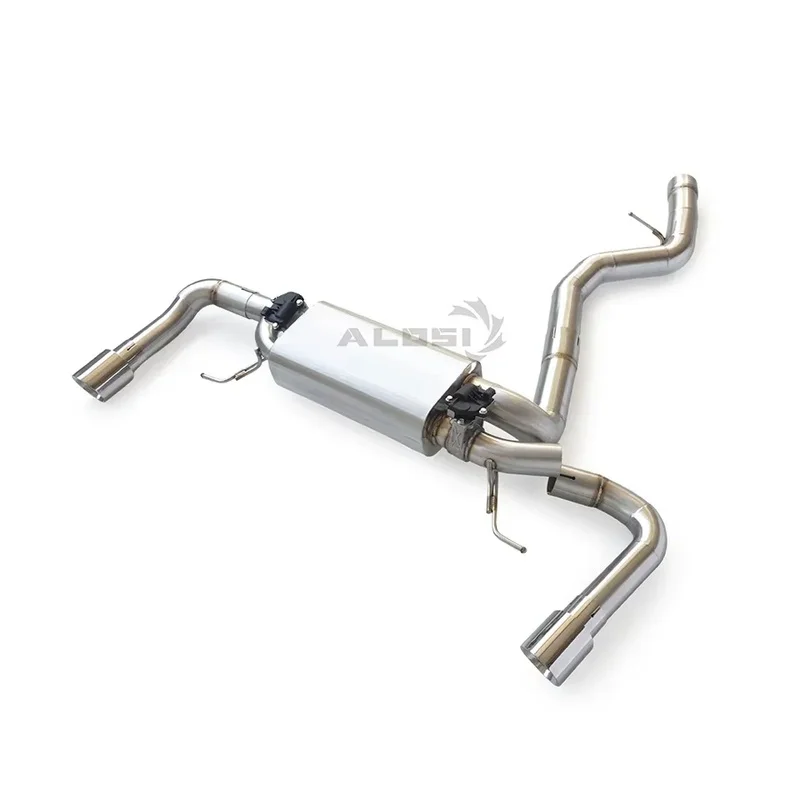 High-performance Ss304 Catback Exhaust Pipe Muffler 2020-2024 430I G26 B48 2.0T with Electronic Sports Car Sound