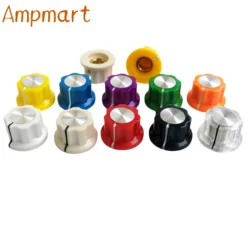 20X12MM Guitar Effector Plastics Knob Potentiometer Volume Adjustment Radio Tone Knob Power Amplifier Knob