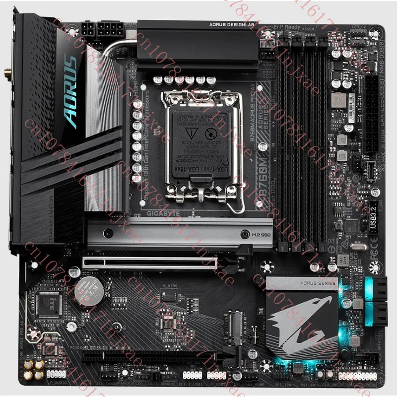 

FOR GIGABYTE B760M AORUS PRO AX Motherboard Intel B760 LGA 1700 DDR5 Micro ATX.