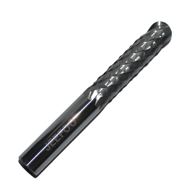 

10*40*80 Two Ball Nose Corn Teeth End Mill,Carbide PCB Drill Bit, Printed Circuit Board Cutter on HDF,Fiber Glass