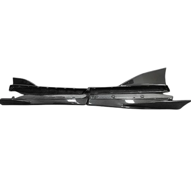 

570s 540C refit 600LT style Dry carbon fiber side skirts for Mclaren carbon fiber welcome pedal door sill body kit