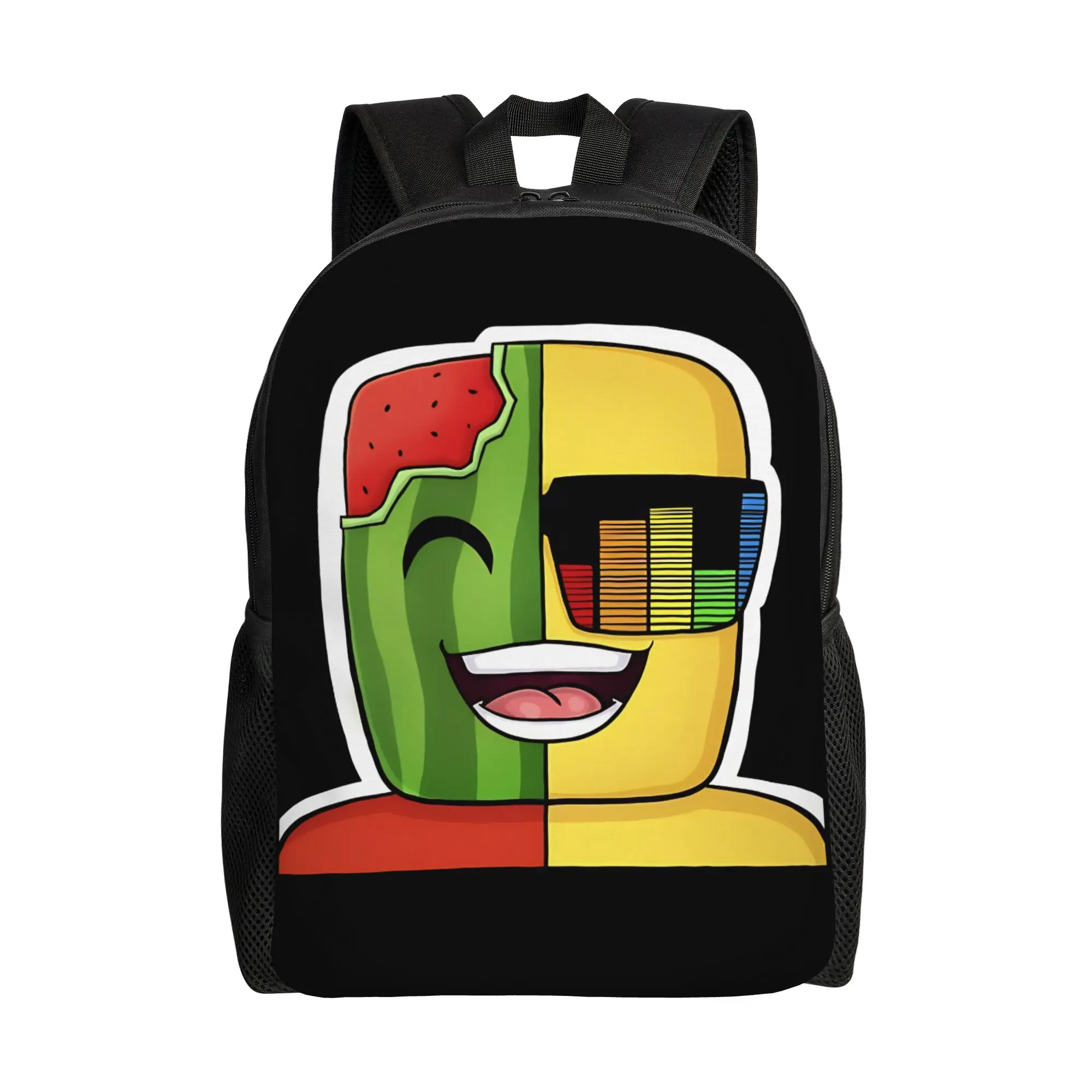 

Sunny and Melon Backpack Kawaii Backpacks Student Travel Lightweight High School Bags Design Rucksack