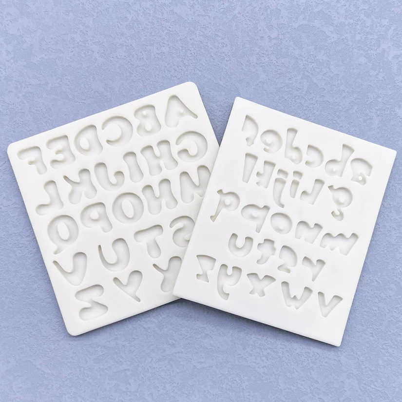 Alphabet Letter Silicone Sugarcraft Mold Cupcake Chocolate Baking Mold Fondant Cake Decorating Tools