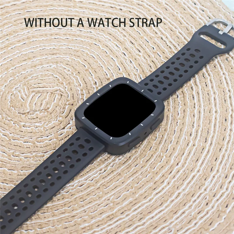 GROCE-For Amazfit Active 2 Square& Active 2S Square Protective Case In Sapphire Watch Metal Material