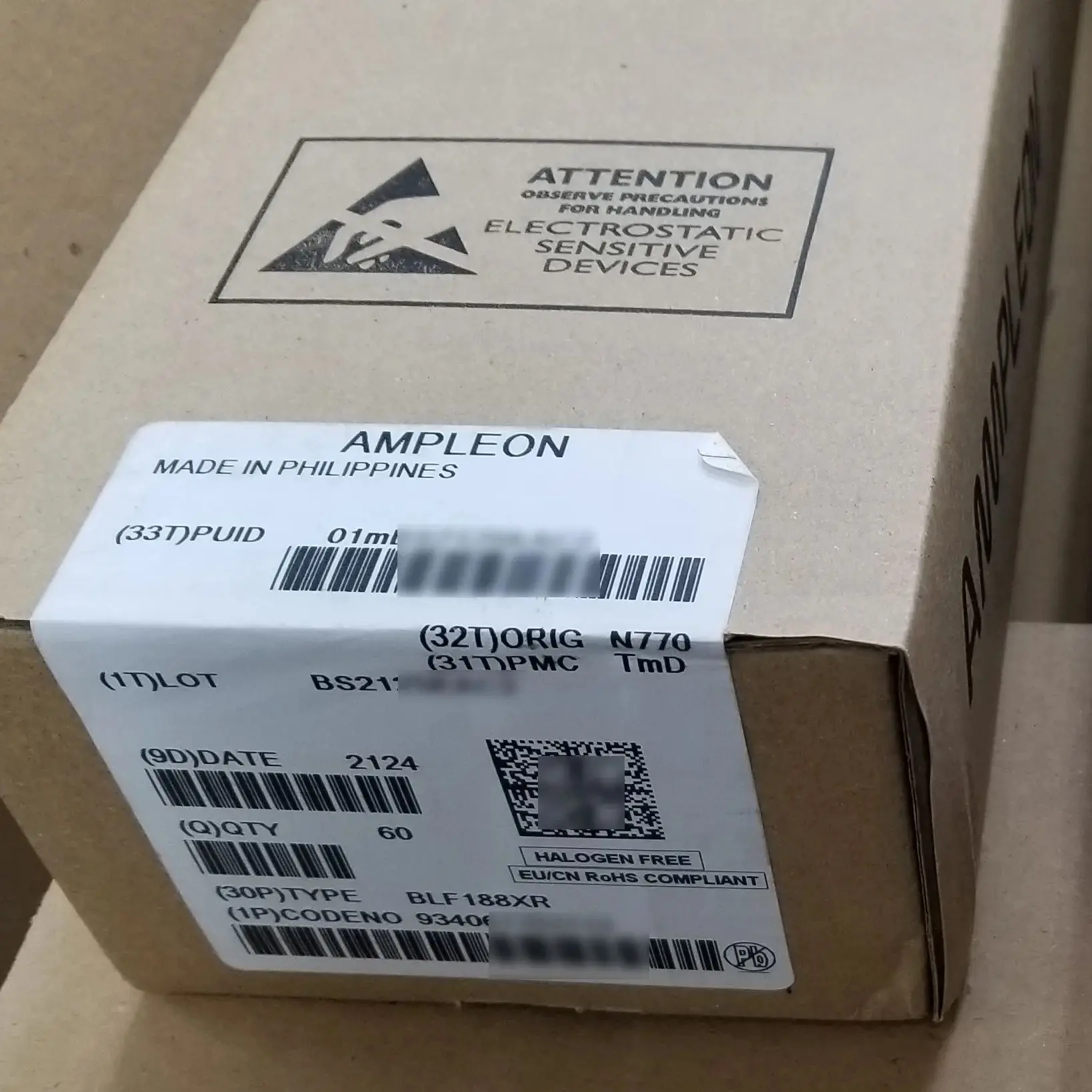 

BLF184XR Усилитель мощности RF FET | В наличии | Получить цитата по заводской цене