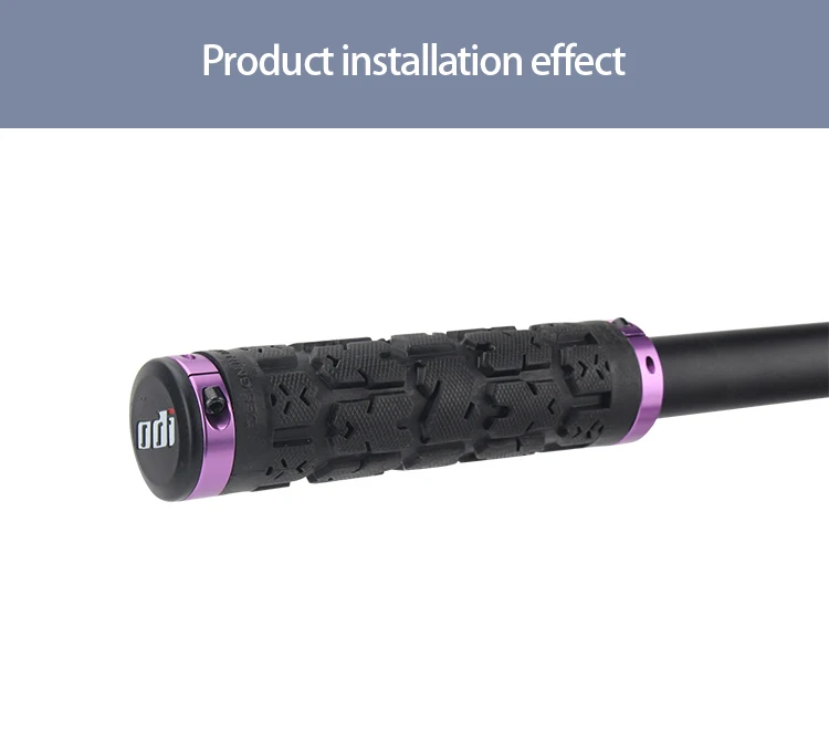 ODI RG01 Fahrradlenkergriffe Rogue Lock-on Anti-Rutsch-Stoßdämpfung Griffabdeckung Doppelverriegelung für MTB/Rennradteile – Detail 6