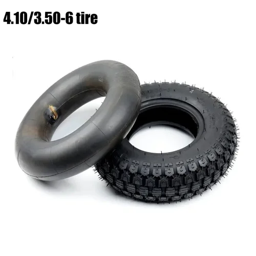 Imagen 1 del producto Neumático para patinete de personas mayores de 6 pulgadas, tubo interior de neumático 4,10/3,50-6 para Mini Quad Dirt Bike de 49cc, ATV, Buggy, carretilla para patinete de Gas