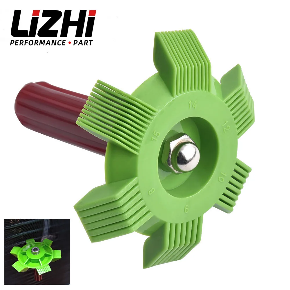 

Универсальный автомобильный A/C радиатор, конденсаторная гребень, выпрямитель, инструмент для очистки, система автоматического охлаждения, 1 шт.