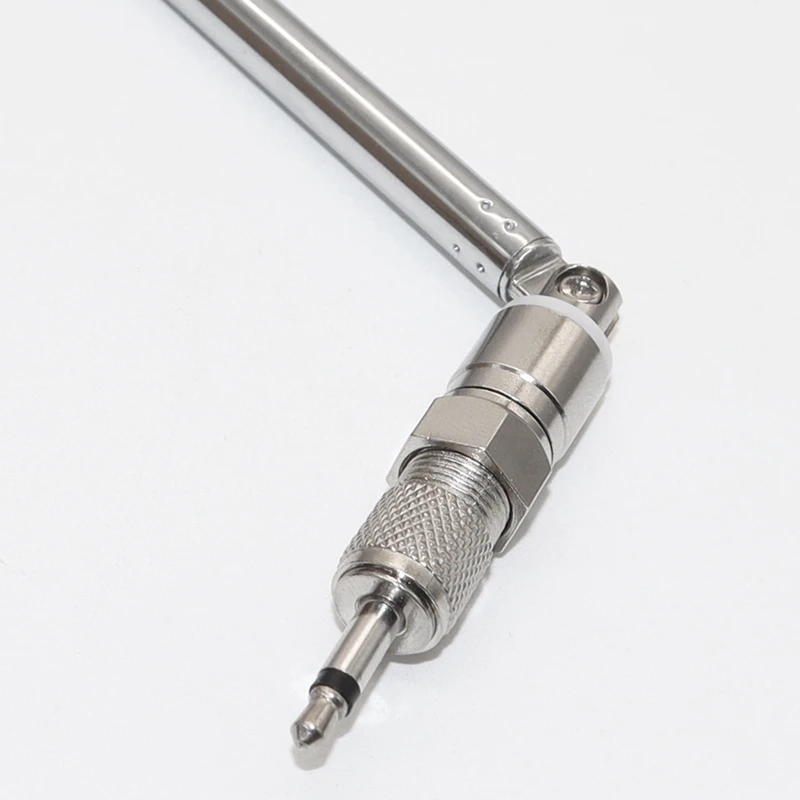 텔레스코픽 FM 라디오 안테나 로드 안테나, MAV 스테레오 리시버, F 타입 수 플러그, 7 섹션 안테나, 3.5mm 어댑터, 1 세트