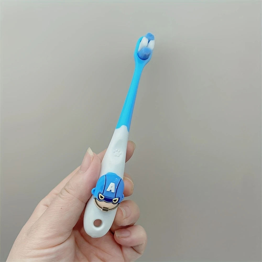 سبايدرمان أنيمي فرشاة أسنان الطفل لطيف الكرتون فرشاة الأسنان سبايدرمان تنظيف فرشاة أسنان الطفل لينة منتجات العناية بالفم الشعر