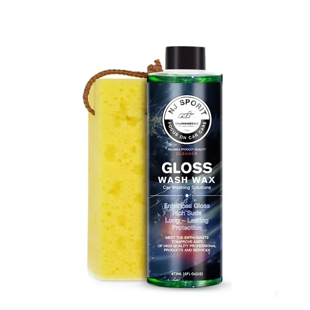 Car Wash Shampoo Gloss Wax Multifunctional Washing Liquid Cleaning Tools Auto Soap foam Windshield Washer Accessories 1:1000