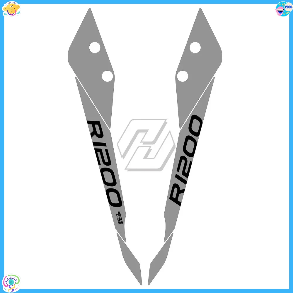For BMW R1200GS / R1250GS Adventure (2014-2021) – Triple Black Edition Sticker