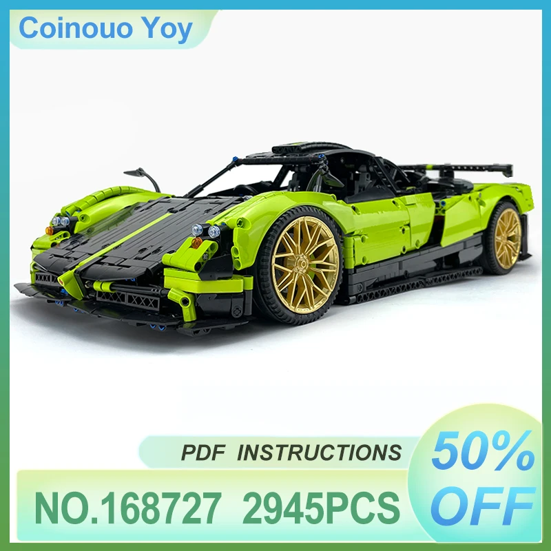 

MOC-168727 Городской спортивный автомобиль, технология, супер гоночная модель, строительный блок, сборка, кирпич, спортивный автомобиль для взрослых, игрушки для мальчиков, рождественские подарки