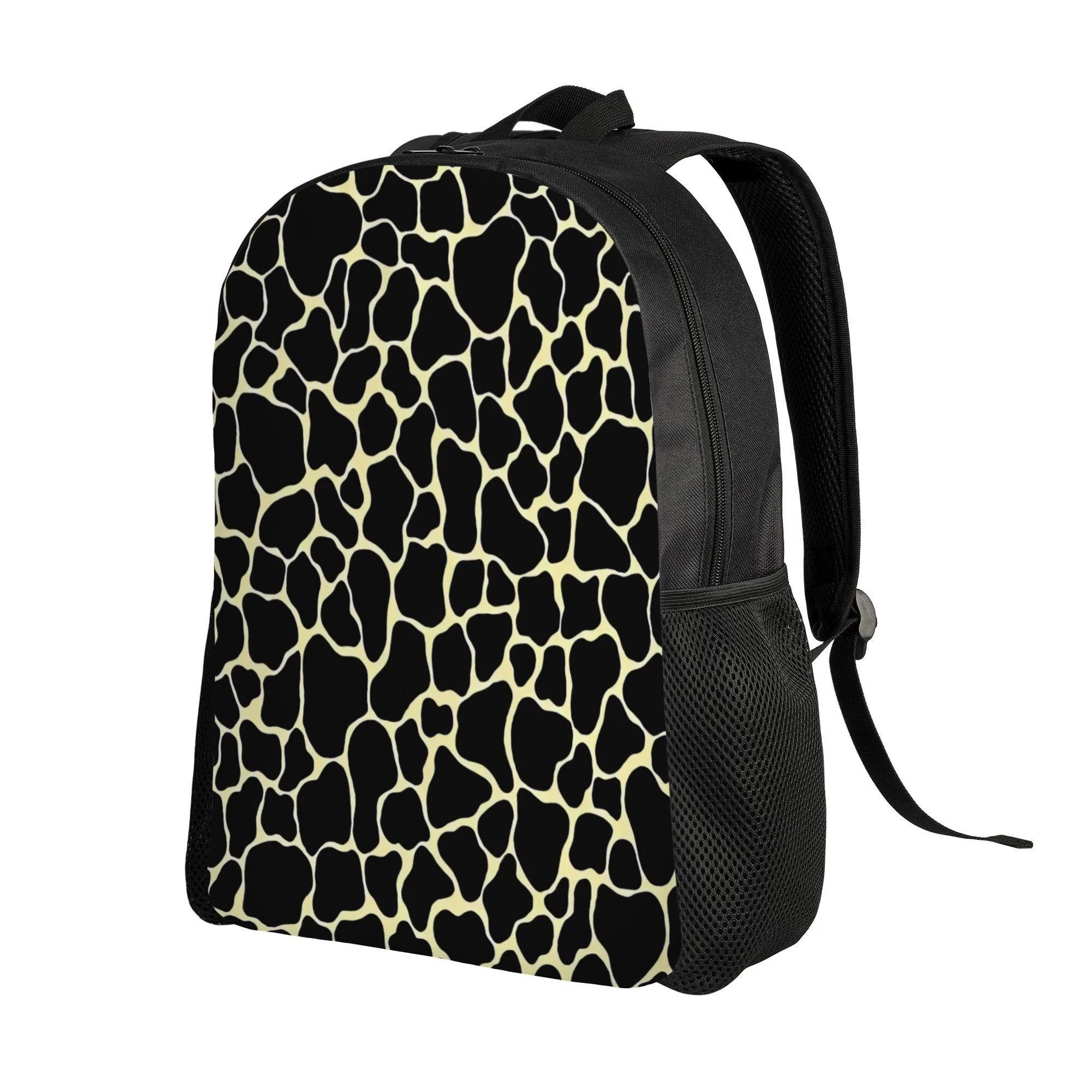 

Рюкзак Moo Print Dusk Yellow Classic Single Layer для повседневных нужд, для поездок на работу, учебы или отдыха на выходных