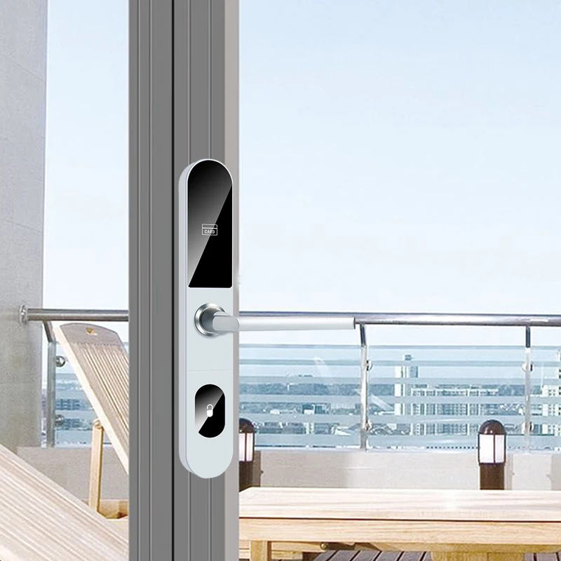 Schlankes Elektronisches Smart RFID Hotel Magnetkarten-Zimmertürschloss mit Kostenlosem Softwaresystem