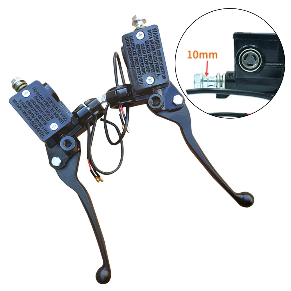 Electric Scooter Original Left Right Disc Brake Handle Upper Pump Brake Lever Brake Master Cylinder For Niu N1s N1 Replacement