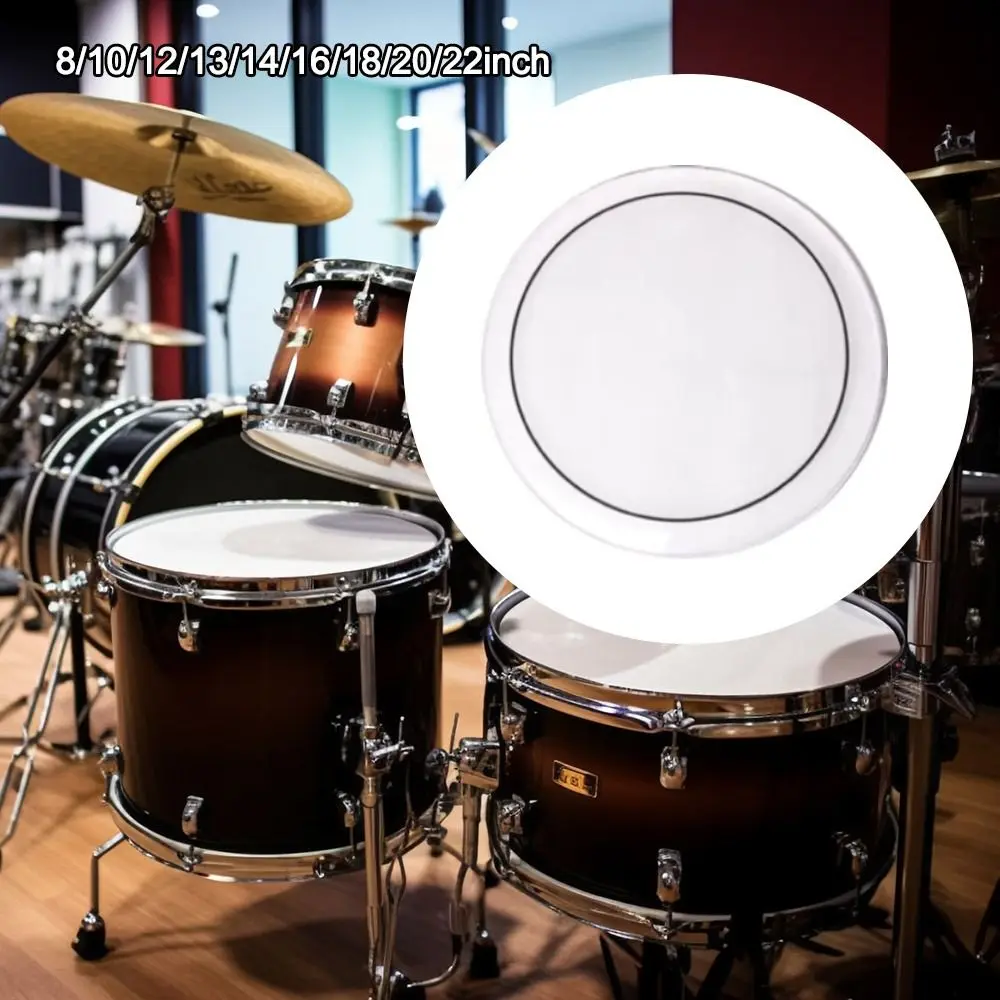 Clear And Crisp Snare Drum Head Volume Exercises Percussion Instrument Parts Double Layer Drumhead Sound Improved Timbre