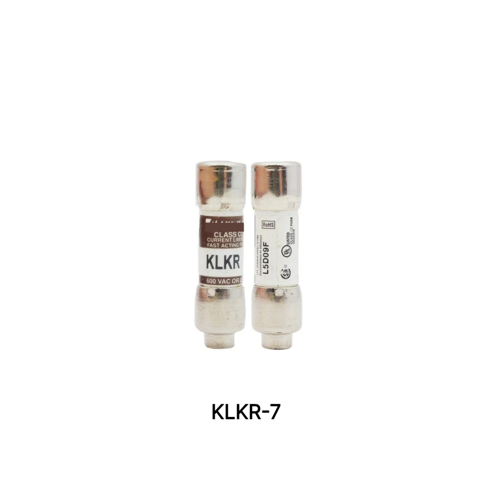 KLKR-7 Fast Acting Cartridge Fuse 7A 600VAC Circuit Protection 1PCS OEM