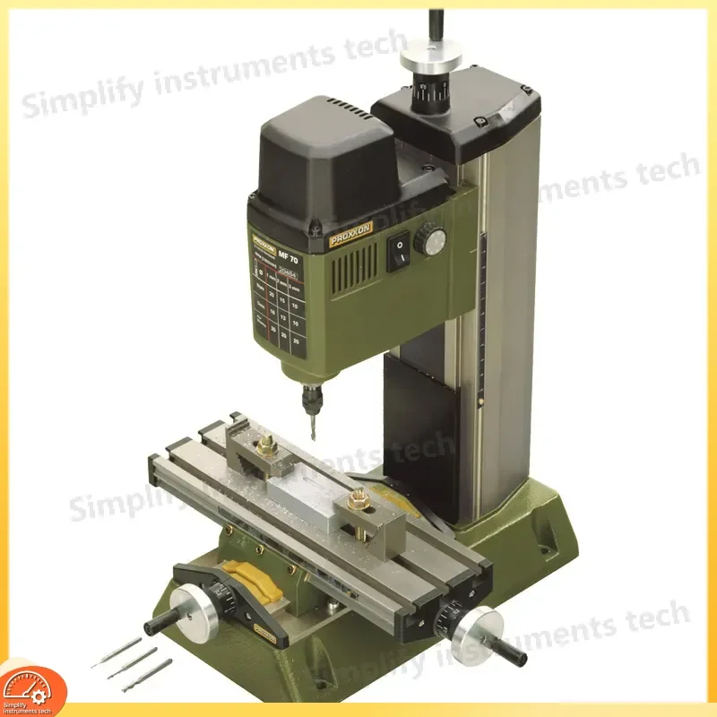 MF70 Micro Milling Benchtop Precision Drilling and Milling for Metal Wood Plastic CNC Hobbyist