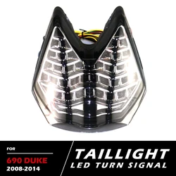 690Duke Motorcycle LED Turn Signal Tail Light Taillight Brake Light For 690 DUKE 2008 2009 2010 2011 2012 2013 2014 Accessories