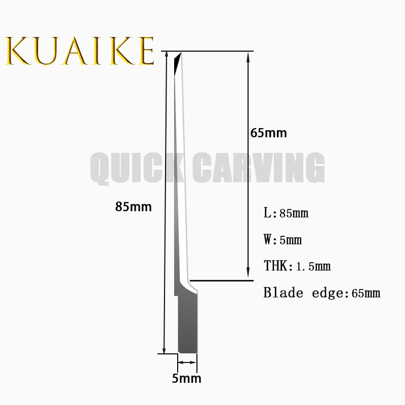 10 قطعة كربيد التنغستن تهتز شفرة إطالة رشاقته رغوة إيفا شفرة القطع 1.5 مللي متر ل JWEI IECHO EMMA AOL ATOM
