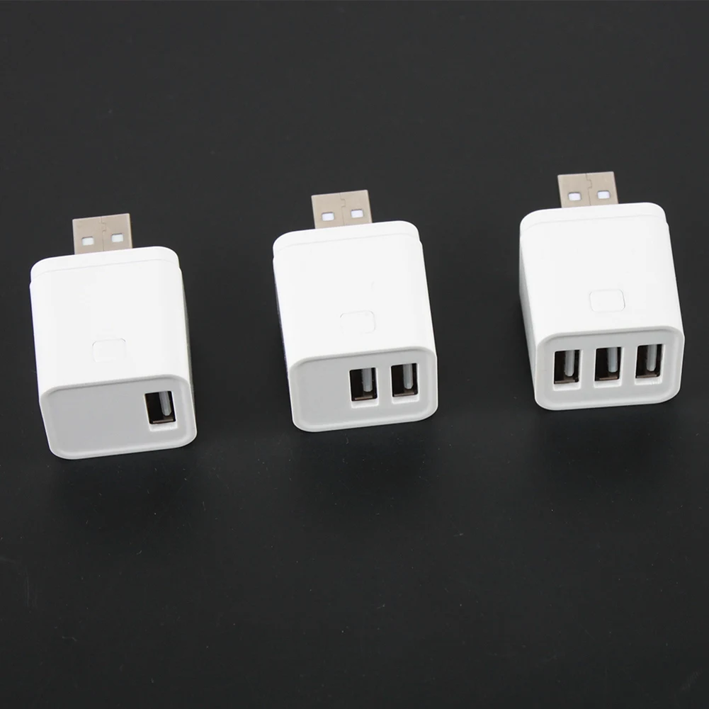 

AT51-Tuya Smart Wifi USB-адаптер-переключатель 5В, мини-USB-адаптер питания, управление через Smart Life, совместим с Alexa, Google, Яндекс, Алиса, 3 USB-порта