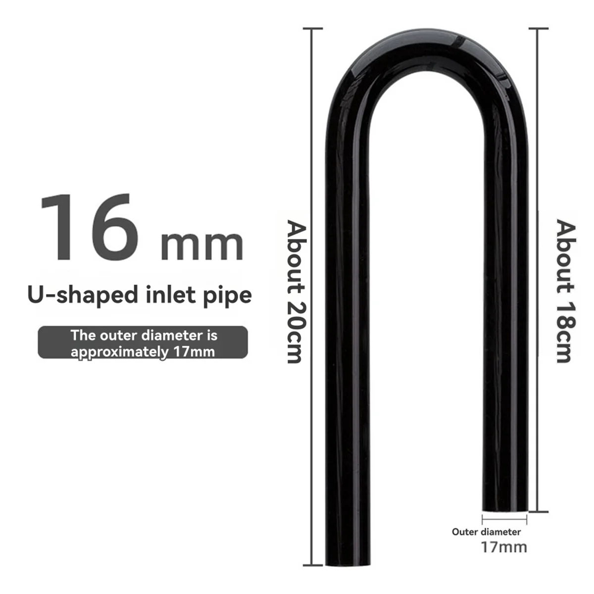 AA98 Inflow Outflow Inlet Outlet Skimmer Aquarium Zubehör Anlage Tank Rohr Fisch Wasser Filter Fischglas Terrarium 12mm