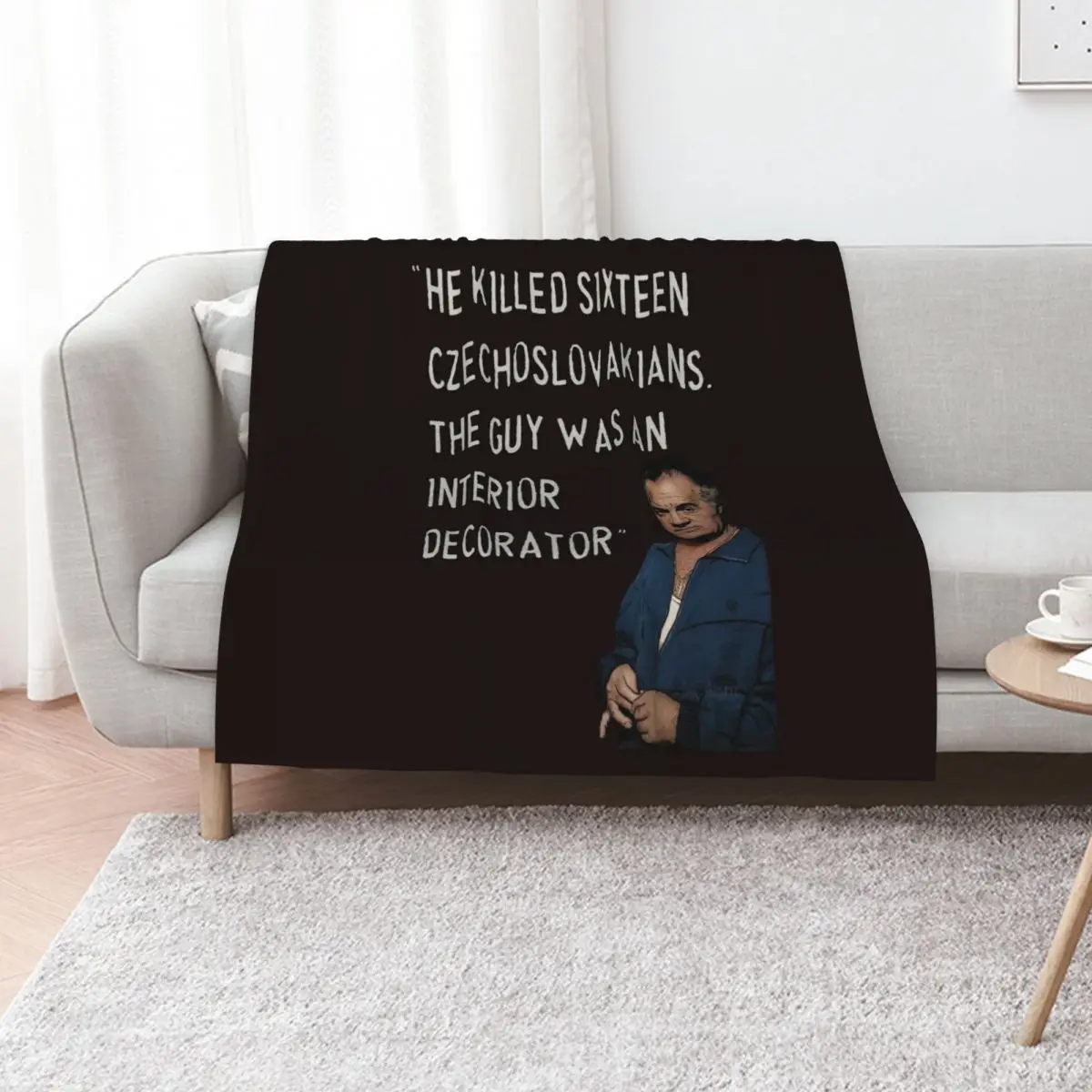 Sopranos - Paulie Walnuts 2 Throw Blanket Easy Care Comfortable Blanket for Couch