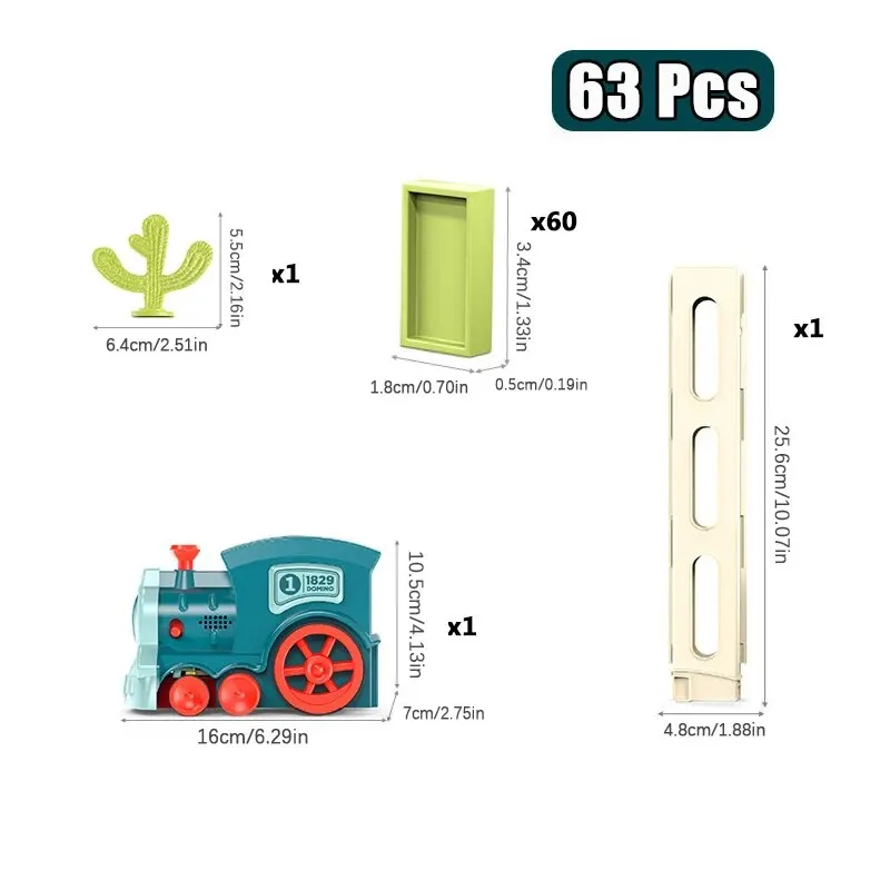 Train Dom37Pose existent, Analyste de décennie s de Briques de Voiture Électrique, Jeux Créatifs, Intelligence, Jouets DIY, Cadeau d'Anniversaire pour Enfants