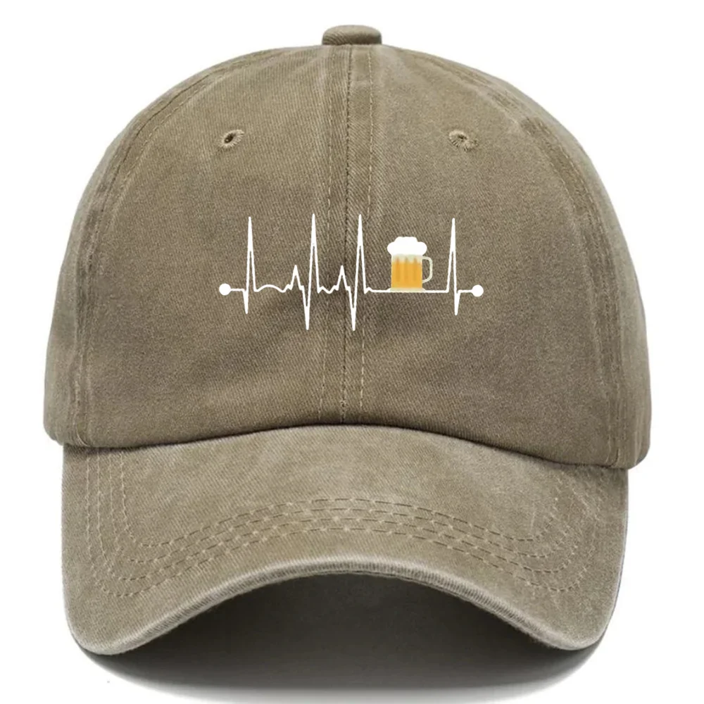 1pc Fashion Beer Style Hat, Party Hats for Men, Beach Hats for Women, Breathable Baseball Hat, DAD Hat, Multiple Color Options,