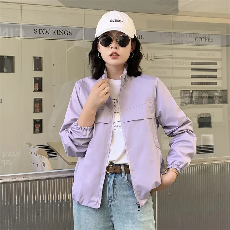 Thin Sunscreen Clothing Anti Uv Loose Summer Long Sleeved Waterproof Quick Dry Women's Coat Outdoor Sports