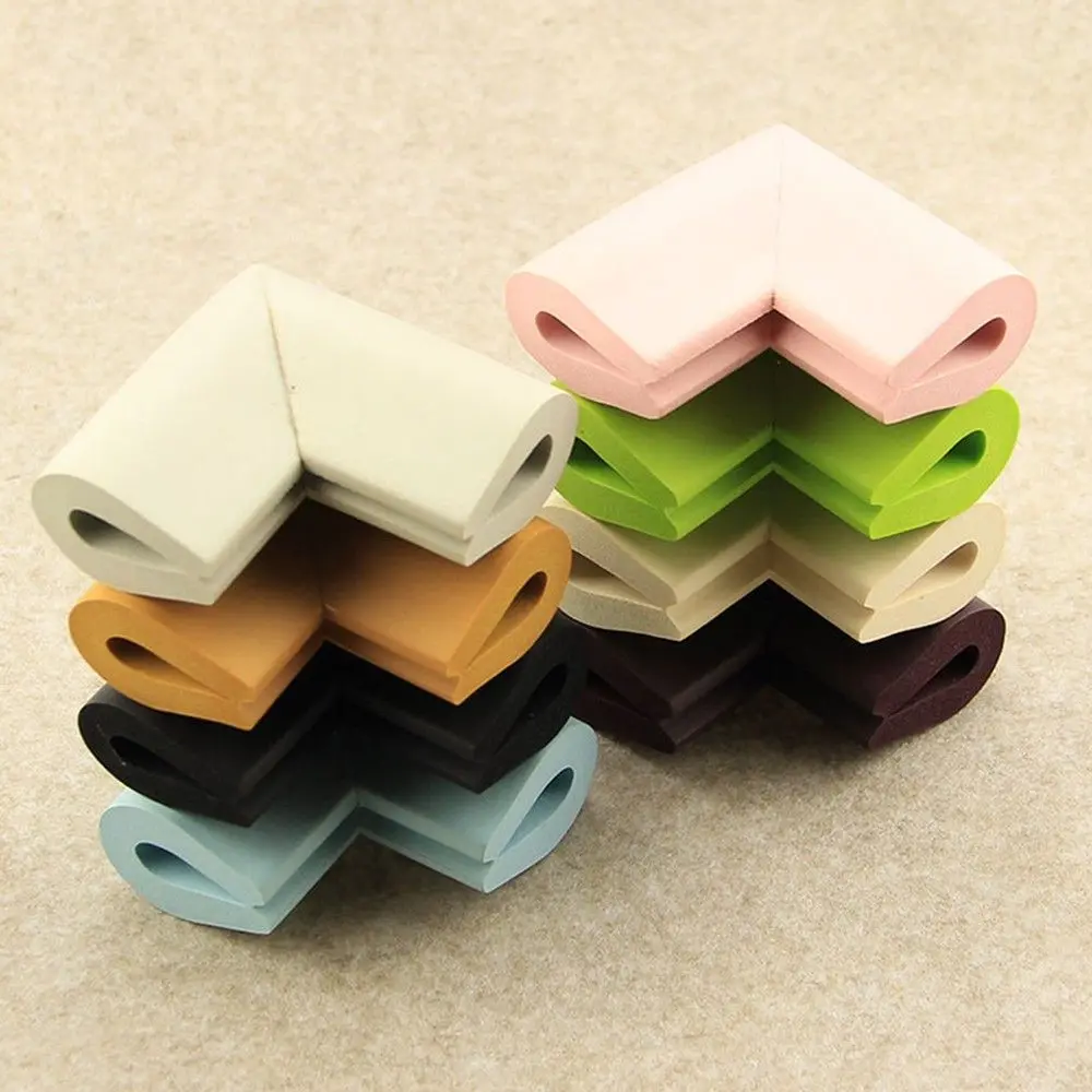 Baby High Quality 4 Pcs Protection Desk Corner Glass Table Guard Edge Protector Bumper Cushion Foam Sponge