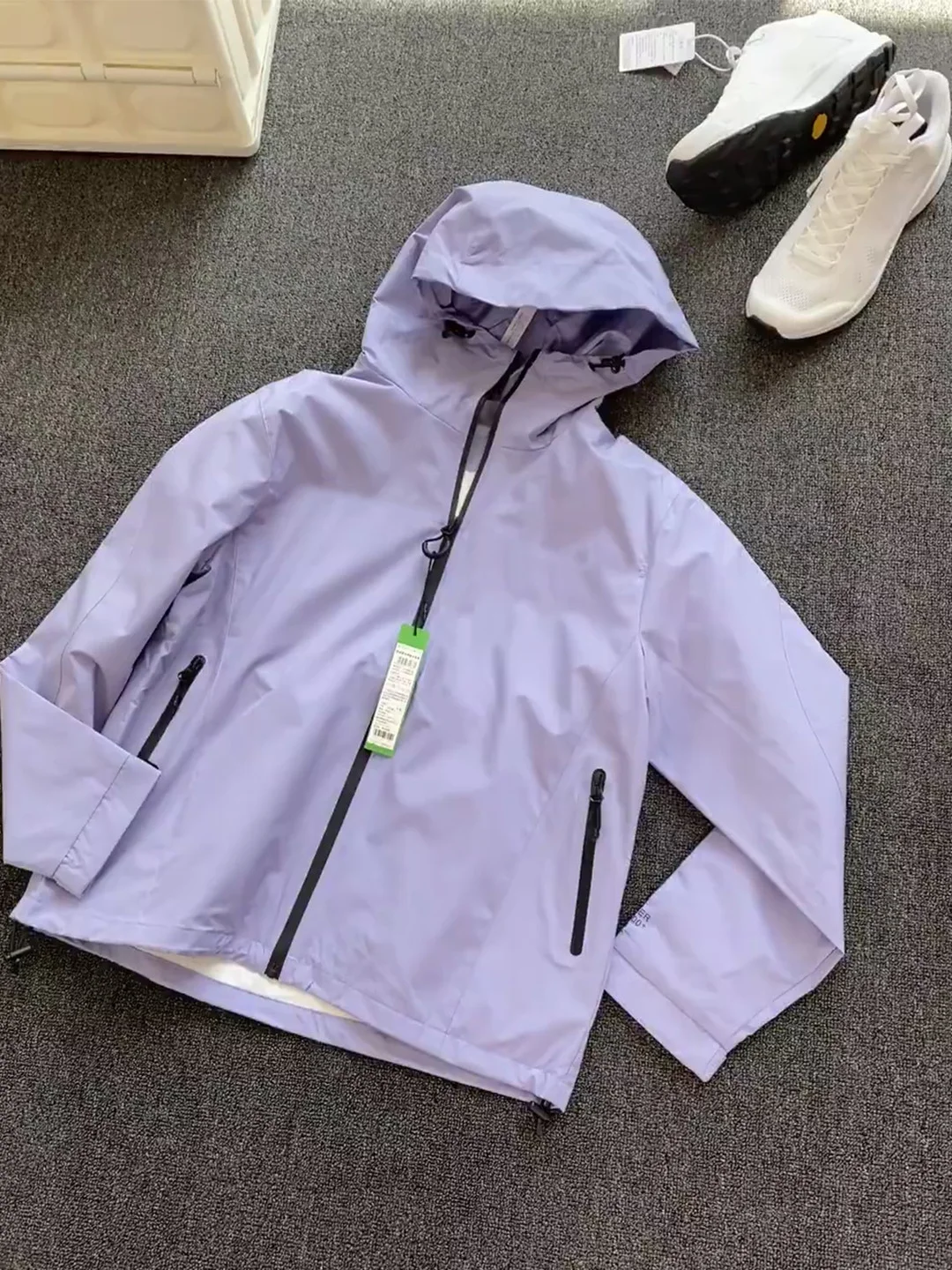 

Men's Hiking Jaet UV Protection Soft ell Hooded Windbreaker Stand Fit Casual Outerwear Youth Suitable Daily Wear