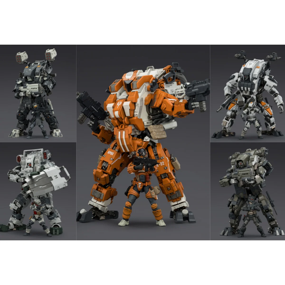 

HIPLAY JOYTOY Серия APOC DragonFang Assault Mech + Steel Ride Corps Assaulter Albedo, фигурка в масштабе 1/12