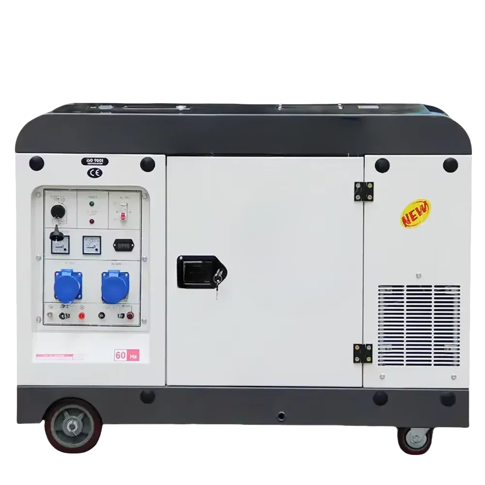 5Kw 6kw 8kw 10kw Diesel Generator Soundproof Portable Power Generator Set Super 20kw Low Price Diesel Generator