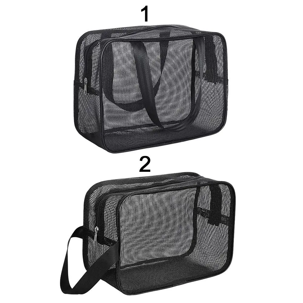 Bathroom Shower Organizer Beach Bathroom Carry Tote Easily Carry Quick Dry Shower Mesh Shower Storage Bag Mesh Shower Bag
