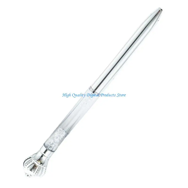 U2JE 5 PCSオイルペンライティングペンクラウンボールポイントペン1.0mm装飾ペンライティングペン