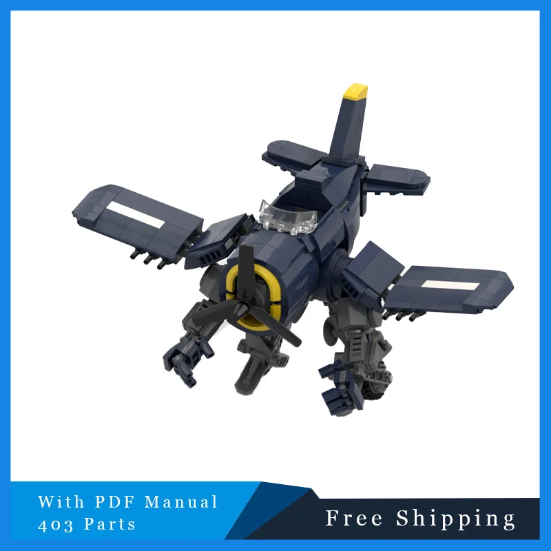 

403 PCS MOC Creative Star Battle Series Black Transformation Combat Mech Building Block Model Kid Assembly Toy Set Festival Gift